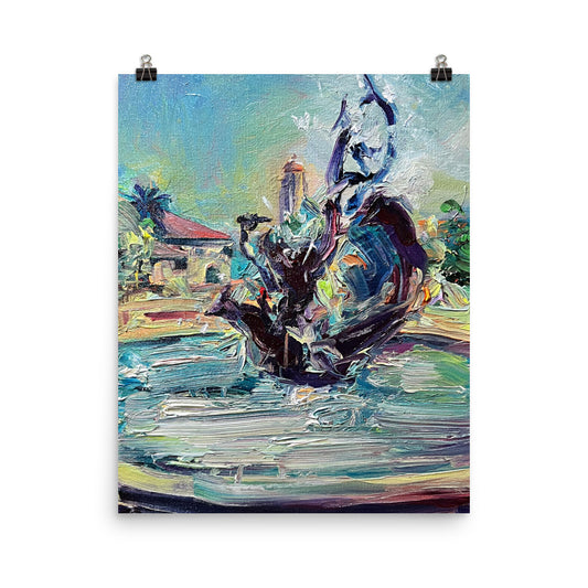 "The Claw Fountain" Print